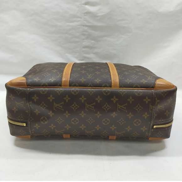 Louis Vuitton Sirius 45 Travel Bag Monogram Canvas Leather Handbag LV - Picture 5 of 8
